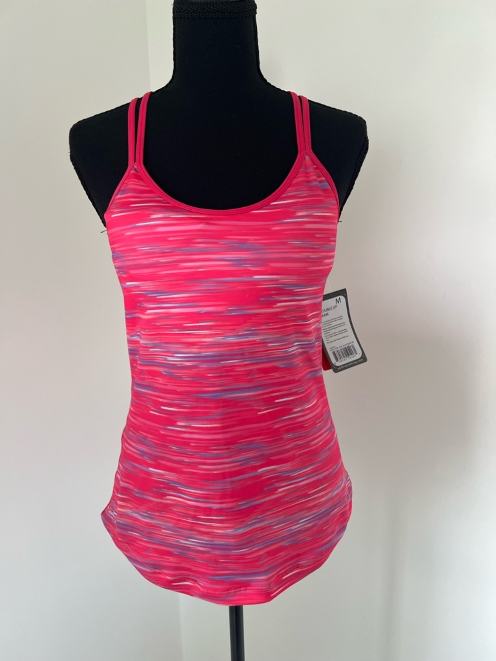 New SOLFIRE Womens Double Up Tank Top, Style # F5W101 size medium